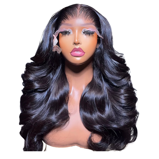 20” Vietnamese Raw Bounce (5x5 Closure) – Classic Noir