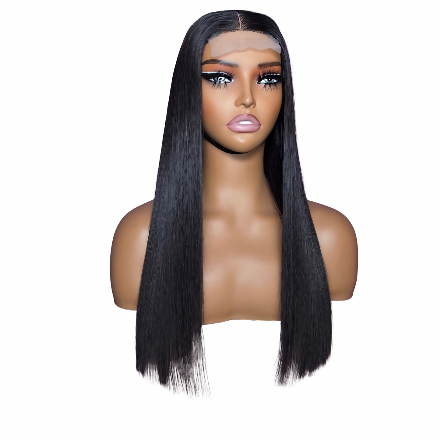 18 inches bonestraight with 2 by 4 closure